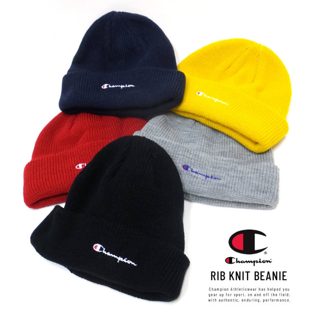 CHAMPION チャンピオン ニットキャップ RIB KNIT BEANIE 492-0048