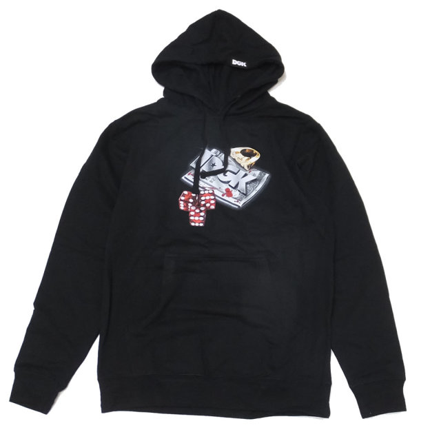 DGK ディージーケー プルオーバーパーカー ROLLOUT HOODED FLEECE PFP-1041