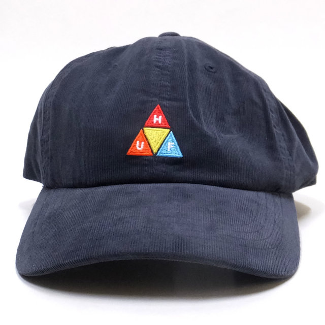 HUF ハフ ストラップバックキャップ CORDUROY TT CURVED VISOR 6PANEL HAT HT00271