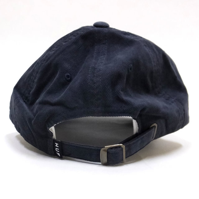 HUF ハフ ストラップバックキャップ CORDUROY TT CURVED VISOR 6PANEL HAT HT00271