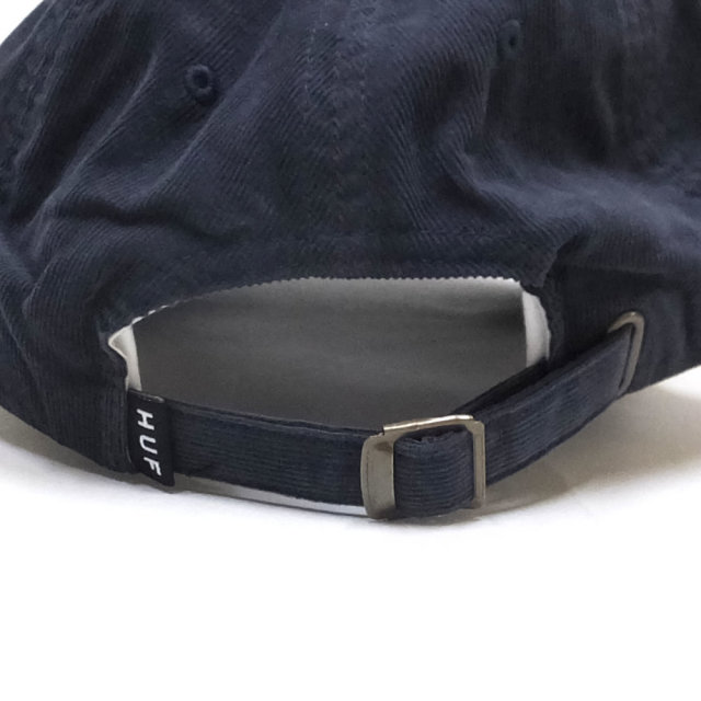 HUF ハフ ストラップバックキャップ CORDUROY TT CURVED VISOR 6PANEL HAT HT00271