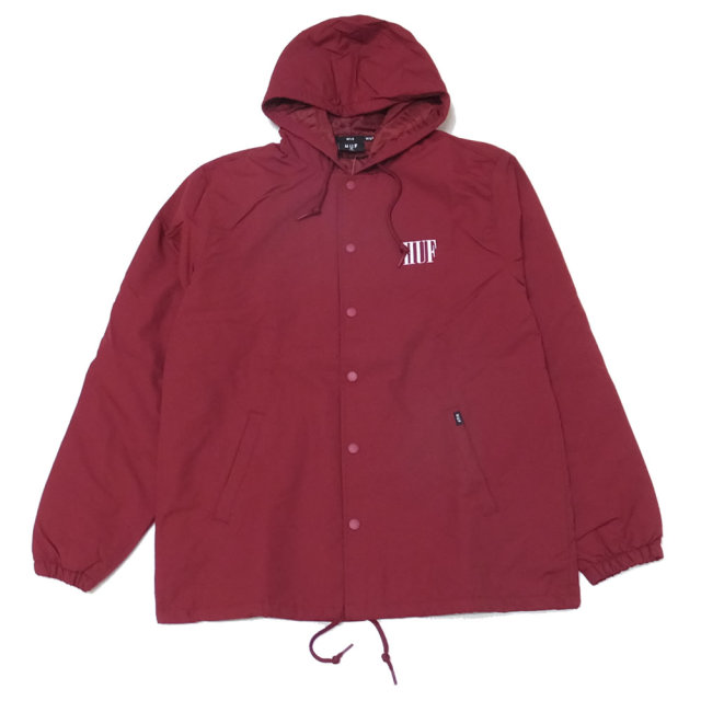 HUF ハフ コーチジャケット SERIF QUILTED COACHES JACKET JK00090
