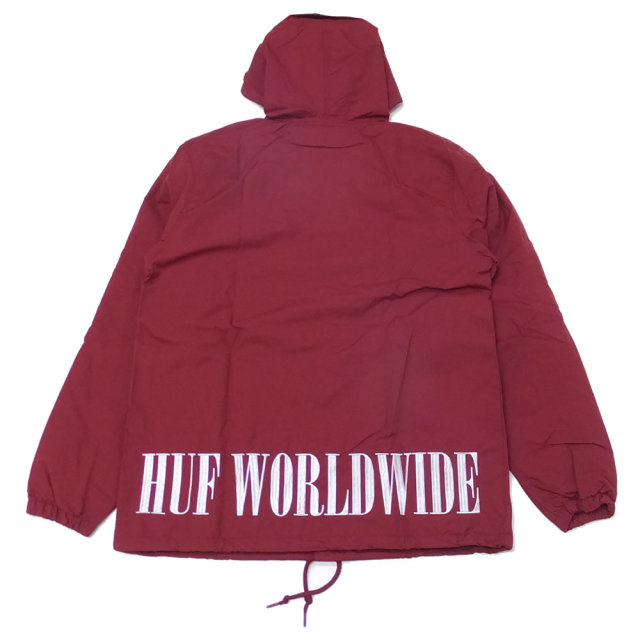 HUF ハフ コーチジャケット SERIF QUILTED COACHES JACKET JK00090