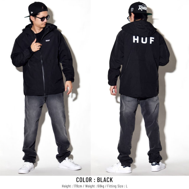HUF ハフ コーチジャケット STANDARD SHELL JACKET JK00105