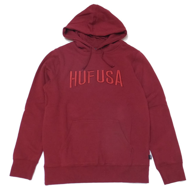 HUF ハフ プルオーバーパーカー TEAM LOGO PULLOVER HOODIE PF00072