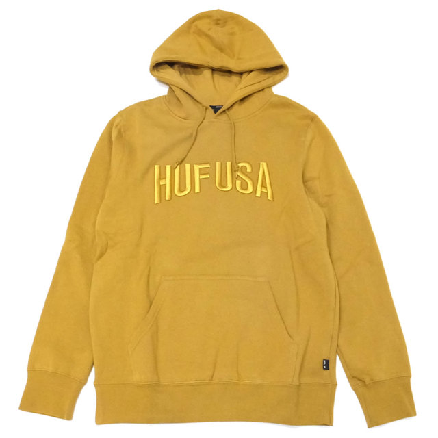 HUF ハフ プルオーバーパーカー TEAM LOGO PULLOVER HOODIE PF00072