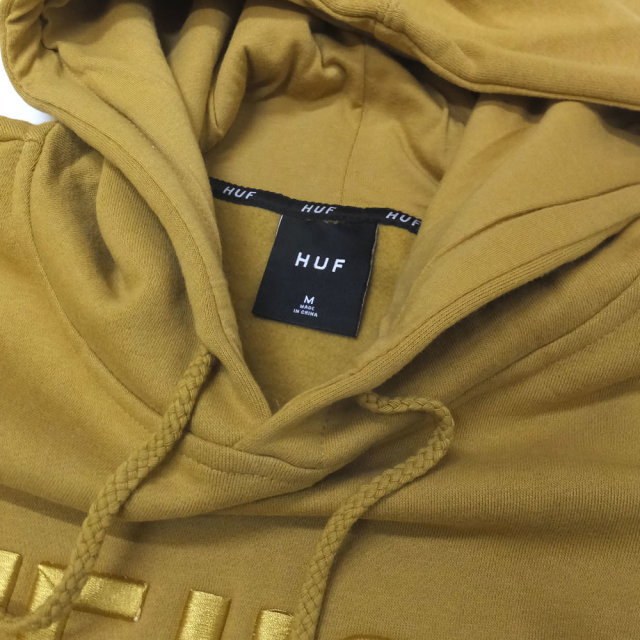 HUF ハフ プルオーバーパーカー TEAM LOGO PULLOVER HOODIE PF00072