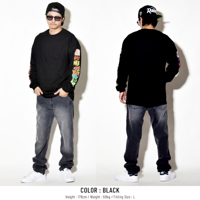HUF ハフ 長袖Tシャツ HU CINEMA L/S TEE TS00376