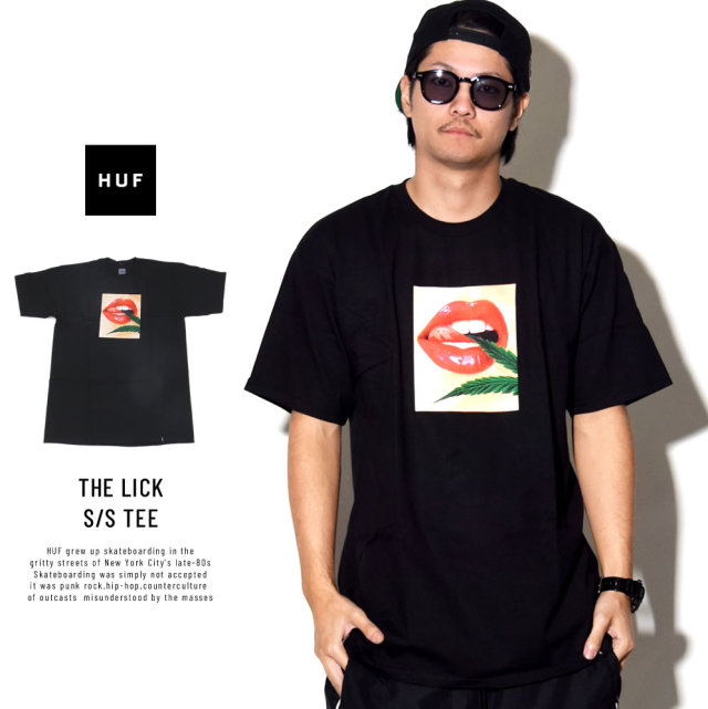 HUF ハフ 半袖Tシャツ THE LICK S/S TEE TS00384