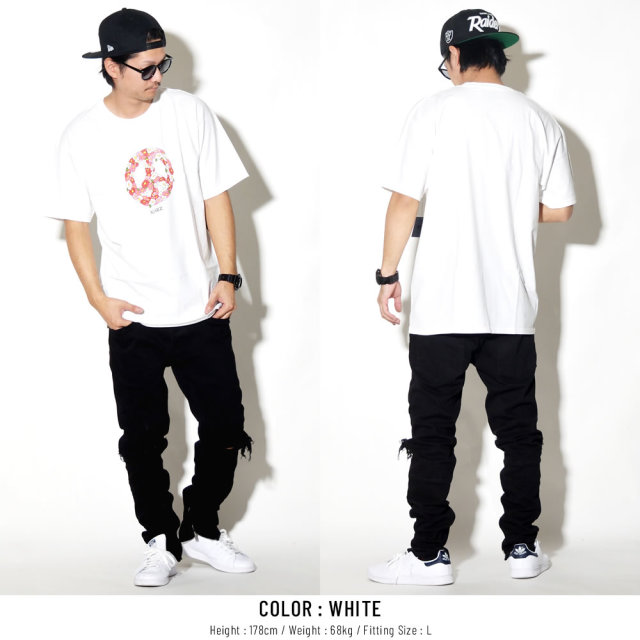 X-LARGE エクストララージ 半袖Tシャツ PEACEFUL SS TEE M18C1121