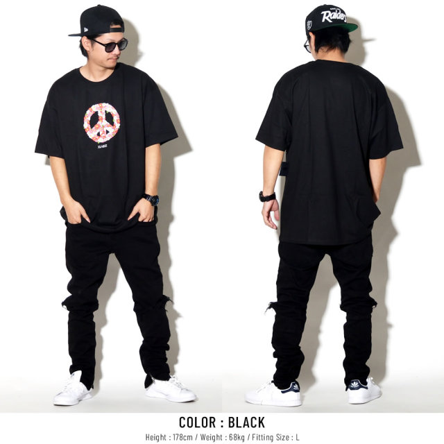 X-LARGE エクストララージ 半袖Tシャツ PEACEFUL SS TEE M18C1121