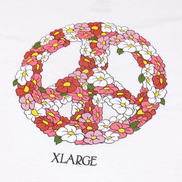 X-LARGE エクストララージ 半袖Tシャツ PEACEFUL SS TEE M18C1121