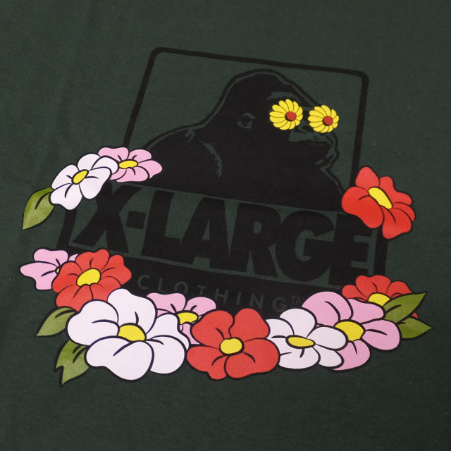 X-LARGE エクストララージ 半袖Tシャツ TRANQUIL OG SS TEE M18C1125