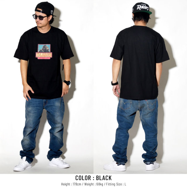 X-LARGE エクストララージ 半袖Tシャツ STRIP OG SS TEE M18C1129