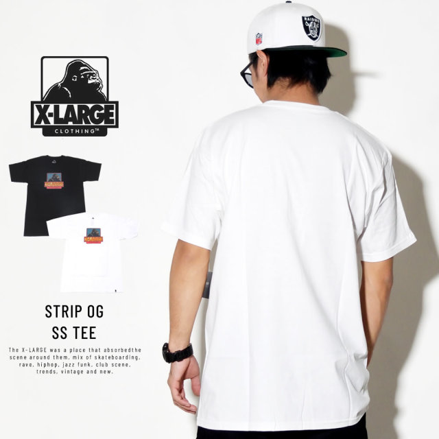 X-LARGE エクストララージ 半袖Tシャツ STRIP OG SS TEE M18C1129