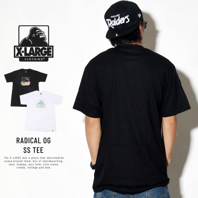 X-LARGE エクストララージ 半袖Tシャツ RADICAL OG SS TEE M18C1132