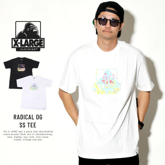 X-LARGE エクストララージ 半袖Tシャツ RADICAL OG SS TEE M18C1132