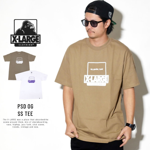 X-LARGE エクストララージ 半袖Tシャツ PSD OG SS TEE M18C1133