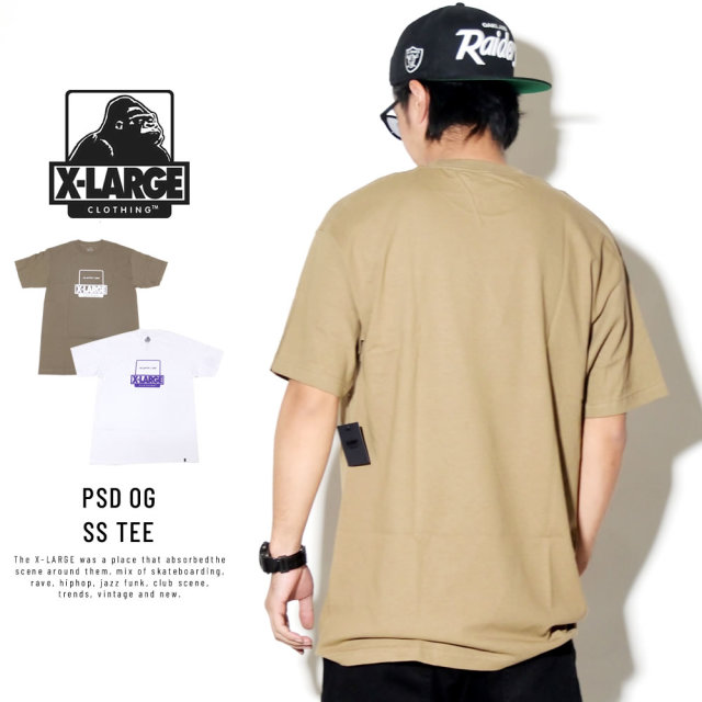 X-LARGE エクストララージ 半袖Tシャツ PSD OG SS TEE M18C1133