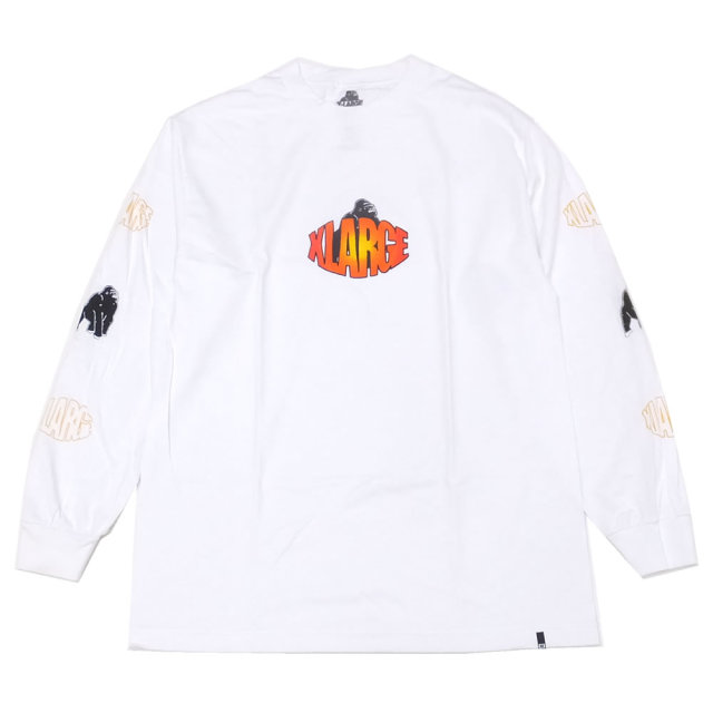 X-LARGE エクストララージ 長袖Tシャツ GAZE LS TEE M18C1405