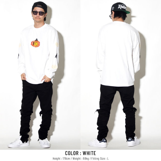 X-LARGE エクストララージ 長袖Tシャツ GAZE LS TEE M18C1405