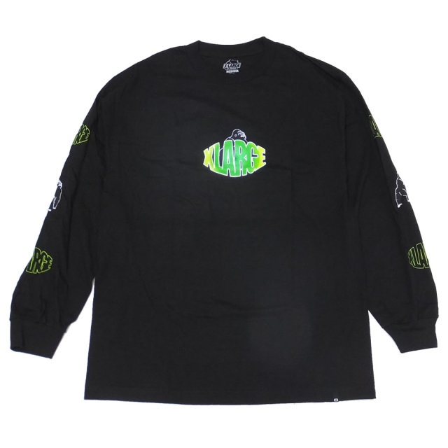X-LARGE エクストララージ 長袖Tシャツ GAZE LS TEE M18C1405