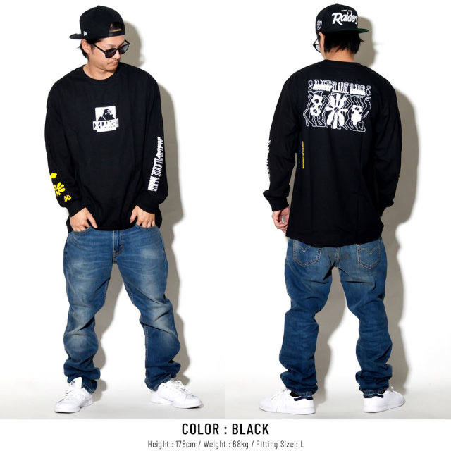 X-LARGE エクストララージ 長袖Tシャツ GARDEN OF HEDEN LS TEE M18C1406