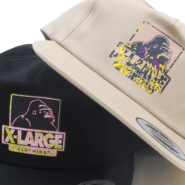 X-LARGE エクストララージ フラットバイザーキャップ RADICAL OG HAT M18C9109