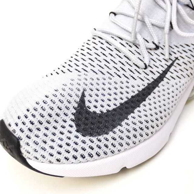 NIKE ナイキ シューズ AIR MAX 270 FLYKNIT PURE-PLATINUM/BLACK/DARK-GREY (AO1023-003)