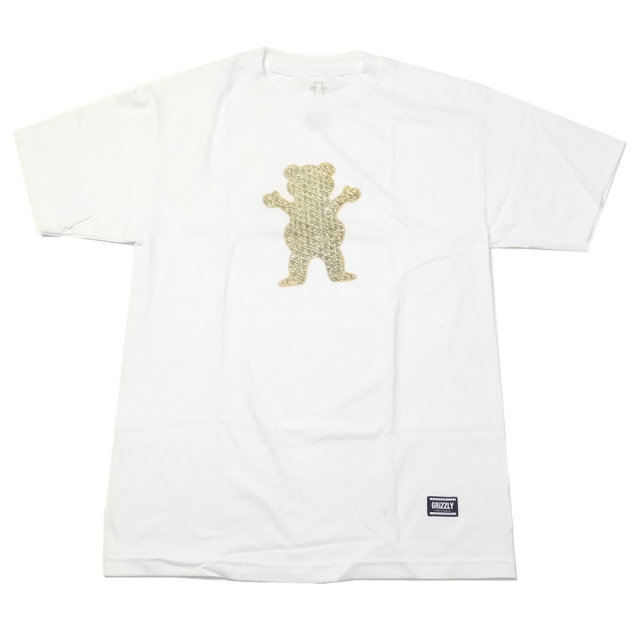 Grizzly Griptape グリズリーグリップテープ 半袖Tシャツ BIEBEL PRO BEAR S/S TEE (SMA1801P08)