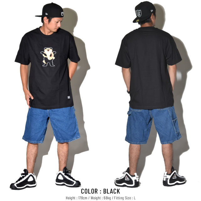 Grizzly Griptape グリズリーグリップテープ 半袖Tシャツ COLE PRO BEAR S/S TEE (SMA1801P12)