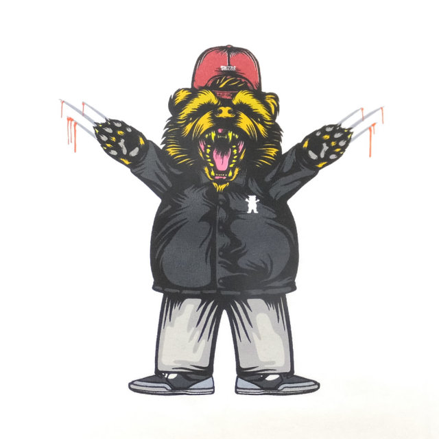 Grizzly Griptape グリズリーグリップテープ 半袖Tシャツ JOSLIN PRO BEAR S/S TEE (SMA1801P15)