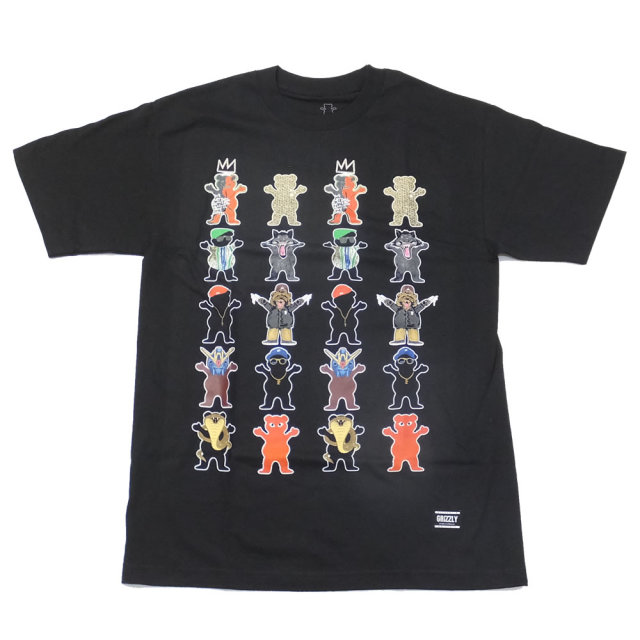 Grizzly Griptape グリズリーグリップテープ 半袖Tシャツ GANG'S ALL HERE S/S TEE (SMA1801P19)