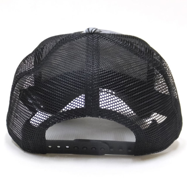 NEW ERA ニューエラ カーブバイザーキャップ 9FORTY Aフレーム トラッカー フローラル グレースケール NYC (11785640)
