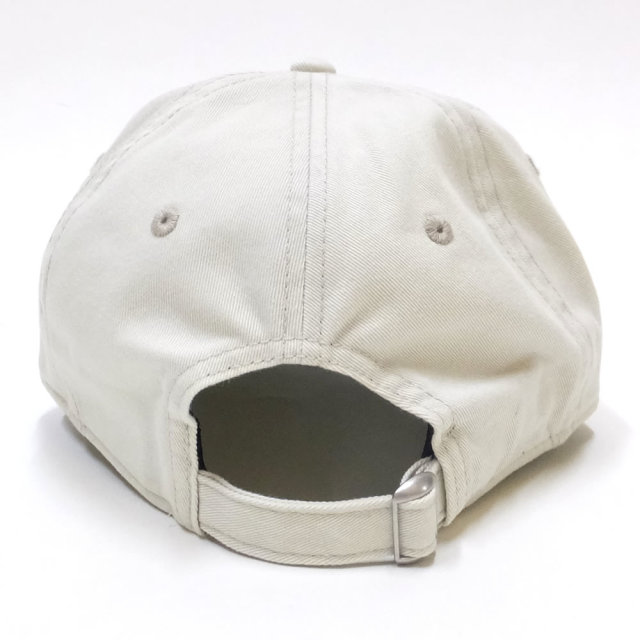 NEW ERA ニューエラ カーブバイザーキャップ 9TWENTY クロスストラップ カリフォルニア グリズリー シルエット アイボリー×ミッドナイトネイビー (11785650)