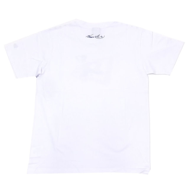 NEW ERA ニューエラ コラボ Tシャツ ブルース・リー 飛び蹴りフォト×フラッグロゴ ホワイト 11839817