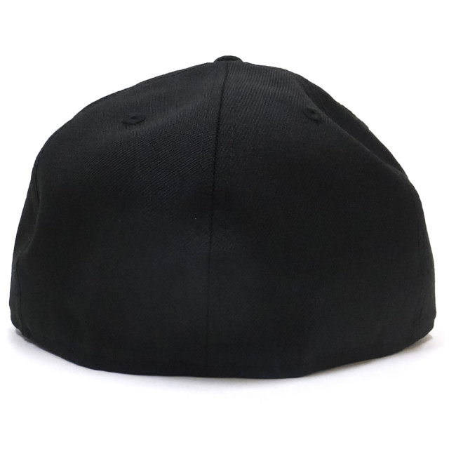 NEW ERA ニューエラ フラットバイザーキャップ 59FIFTY オールドロゴ オーバル ブラック×ブラック 11838656