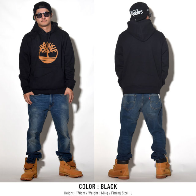 TIMBER LAND ティンバーランド プルオーバーパーカー CLASSIC TREE LOGO HOODIE TB0A1N9B