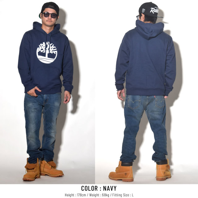 TIMBER LAND ティンバーランド プルオーバーパーカー CLASSIC TREE LOGO HOODIE TB0A1N9B