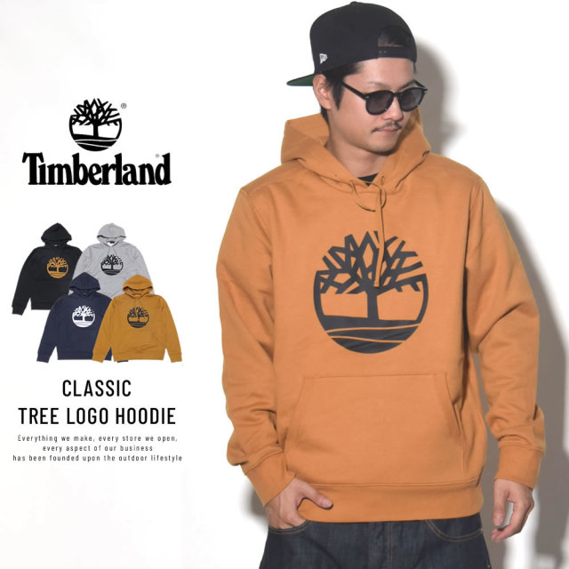 TIMBER LAND ティンバーランド プルオーバーパーカー CLASSIC TREE LOGO HOODIE TB0A1N9B