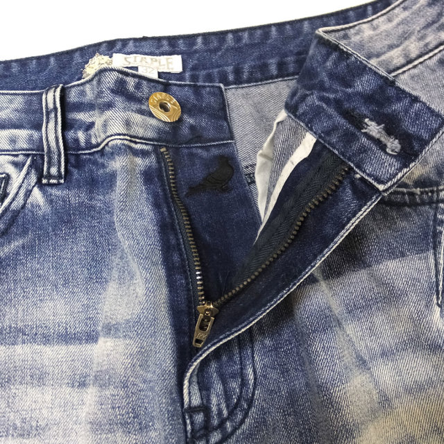 STAPLE ステイプル デニムパンツ SHADOW DENIM 1808D5006
