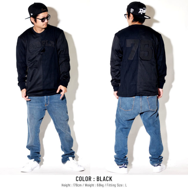 STAPLE ステイプル 長袖Tシャツ CITYFIELD MESH L/S TEE 1809C4969
