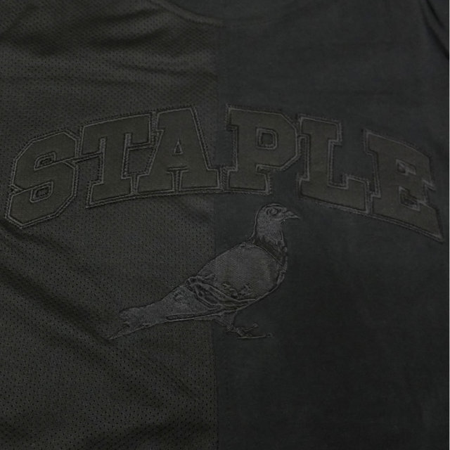 STAPLE ステイプル 長袖Tシャツ CITYFIELD MESH L/S TEE 1809C4969