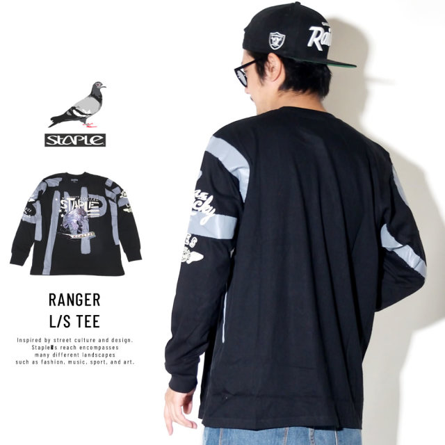 STAPLE ステイプル 長袖Tシャツ RANGER L/S TEE 1809C4988