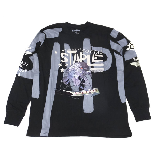 STAPLE ステイプル 長袖Tシャツ RANGER L/S TEE 1809C4988
