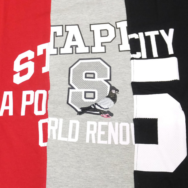STAPLE ステイプル 長袖Tシャツ SPRIT VARSITY L/S TEE 1809C4989