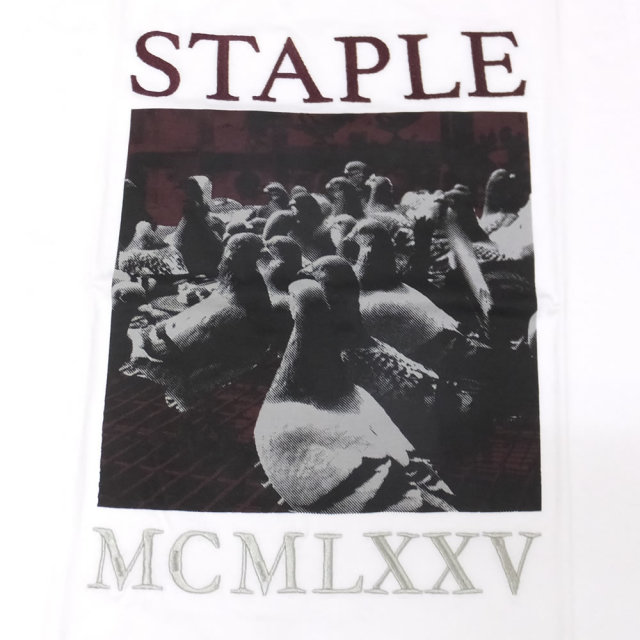 STAPLE ステイプル 長袖Tシャツ PIGEON COOP L/S TEE 1809C4992