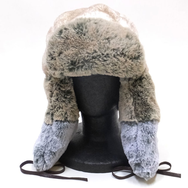 KANGOL カンゴール フライトキャップ MULTI FAUX FUR TRAPPER 188169214