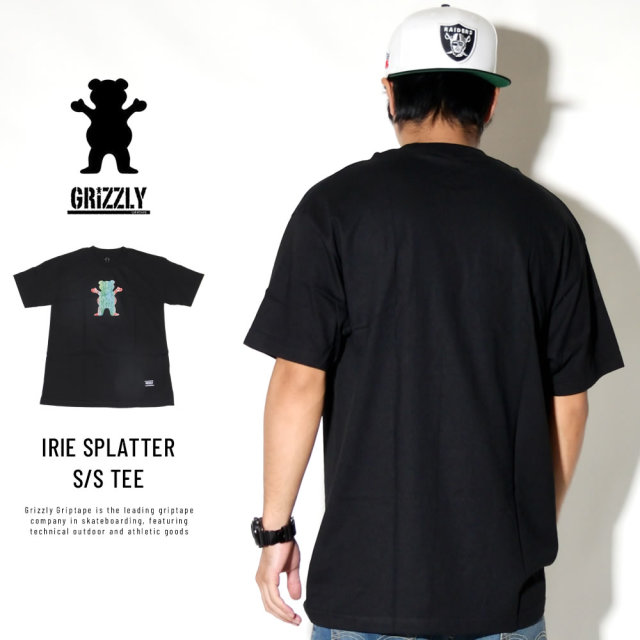 Grizzly Griptape 半袖Tシャツ IRIE SPLATTER S/S TEE GMC1801P01