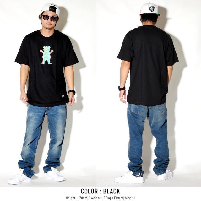 Grizzly Griptape 半袖Tシャツ IRIE SPLATTER S/S TEE GMC1801P01